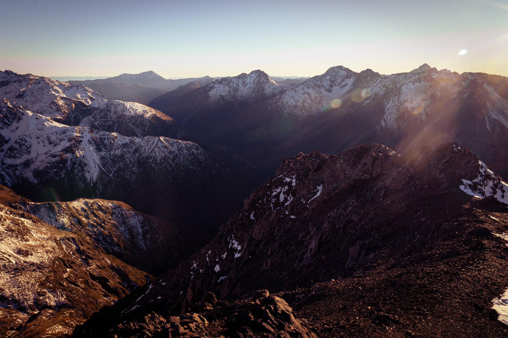 arthurs pass from avalanche peak