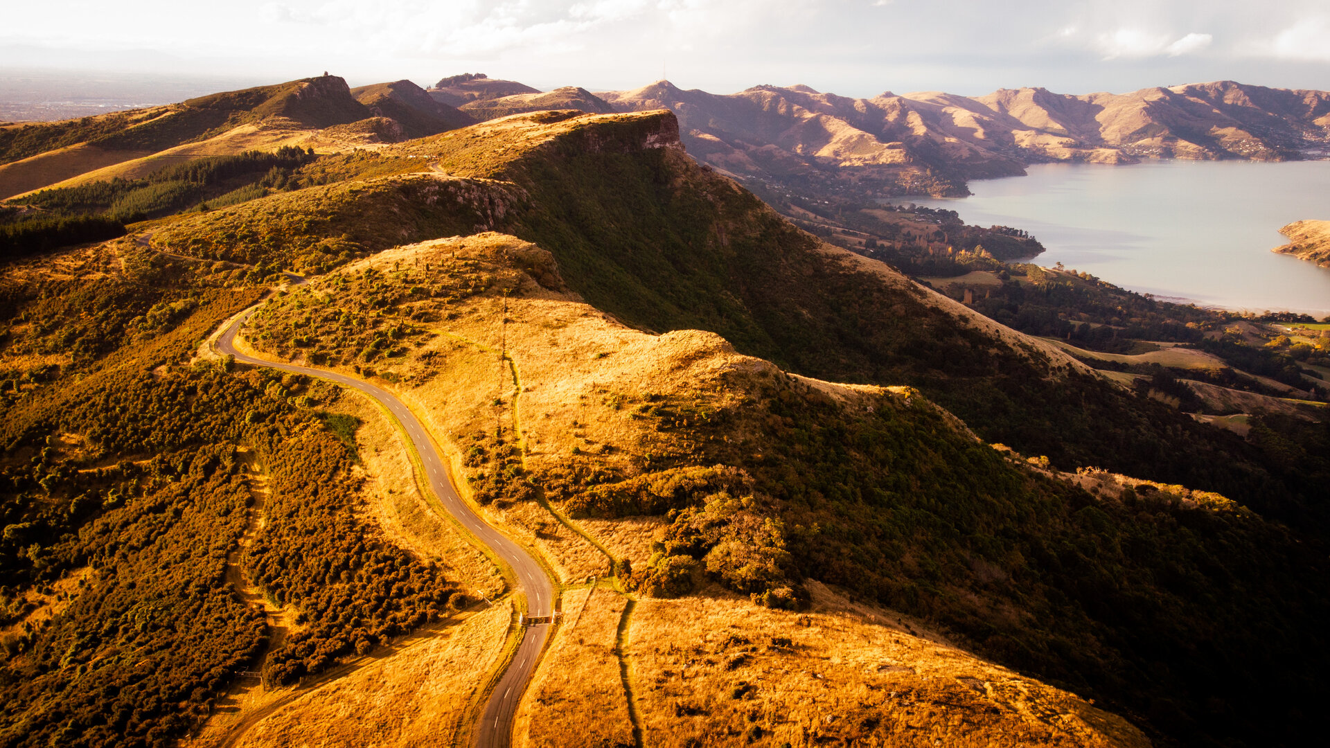 road on the edge