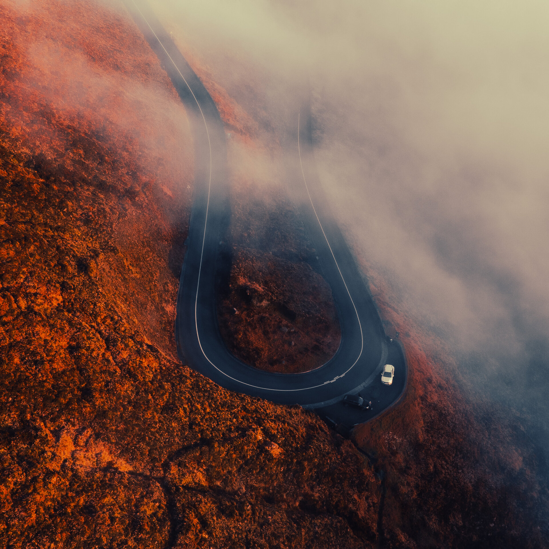 turn in clouds